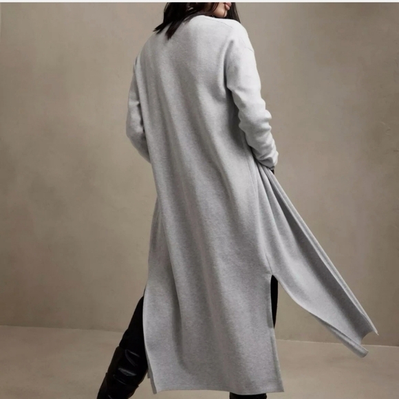Banana Republic Gray Extra Long Cardigan - Picture 6 of 6